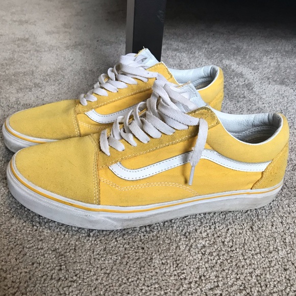 yellow vans size 9